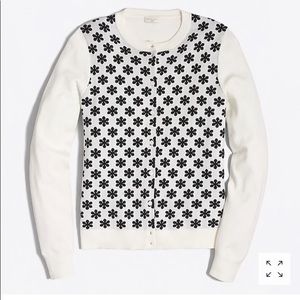 J. Crew Factory Daisy-plaited Caryn Cardigan